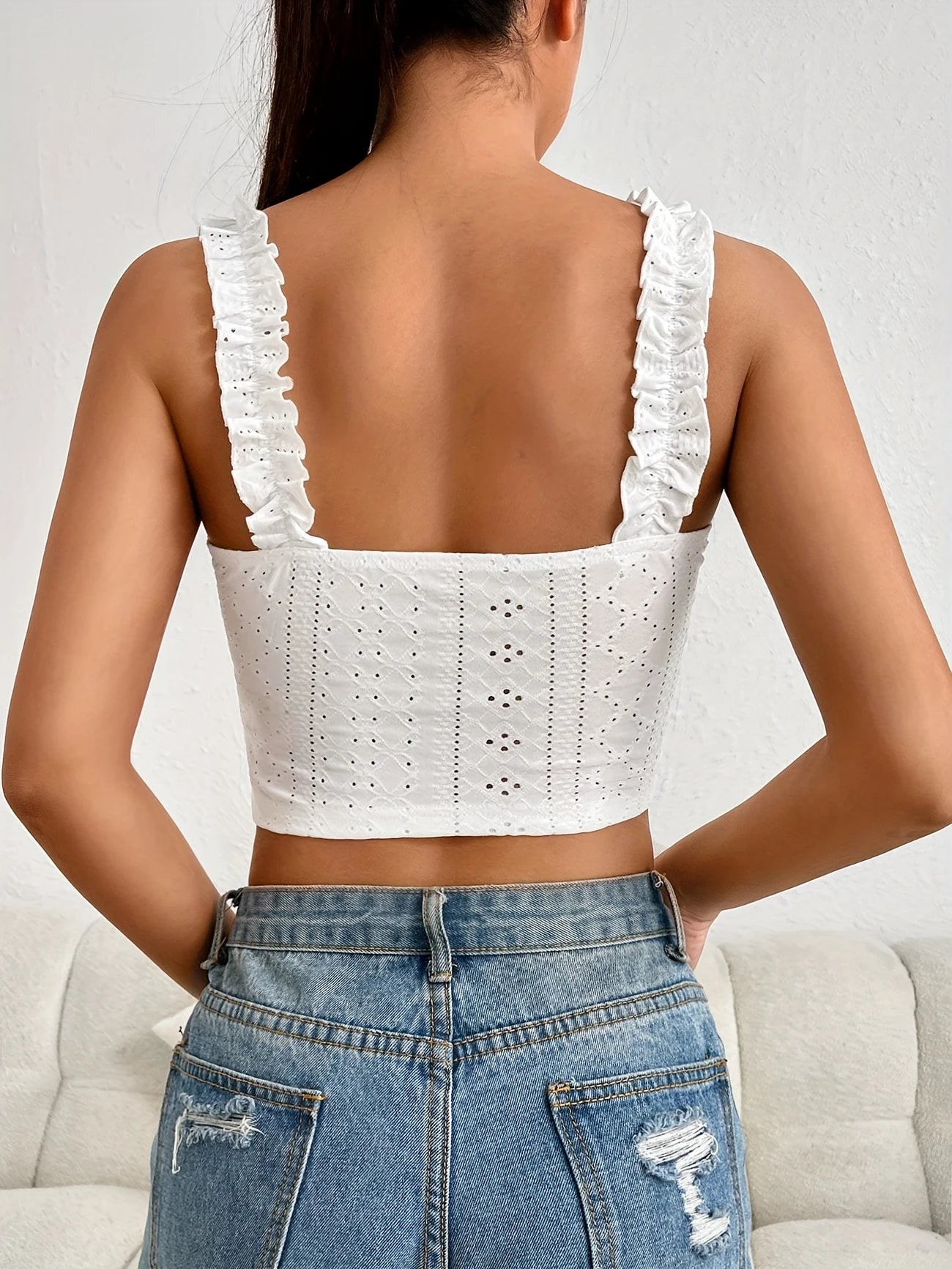 Top Corset Blanc