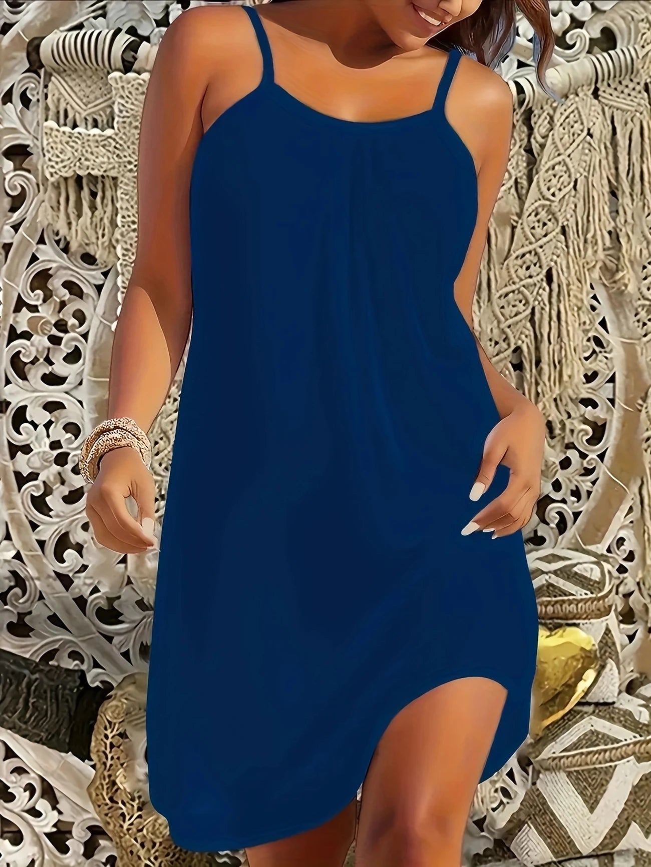 Robe Estivale Bleue